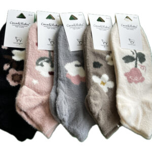 جوراب مچی موهر زنانه کوکو طرح گل های متنوع