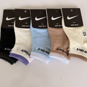 جوراب نخی مچی بچگانه طرح دولبه اسپرت